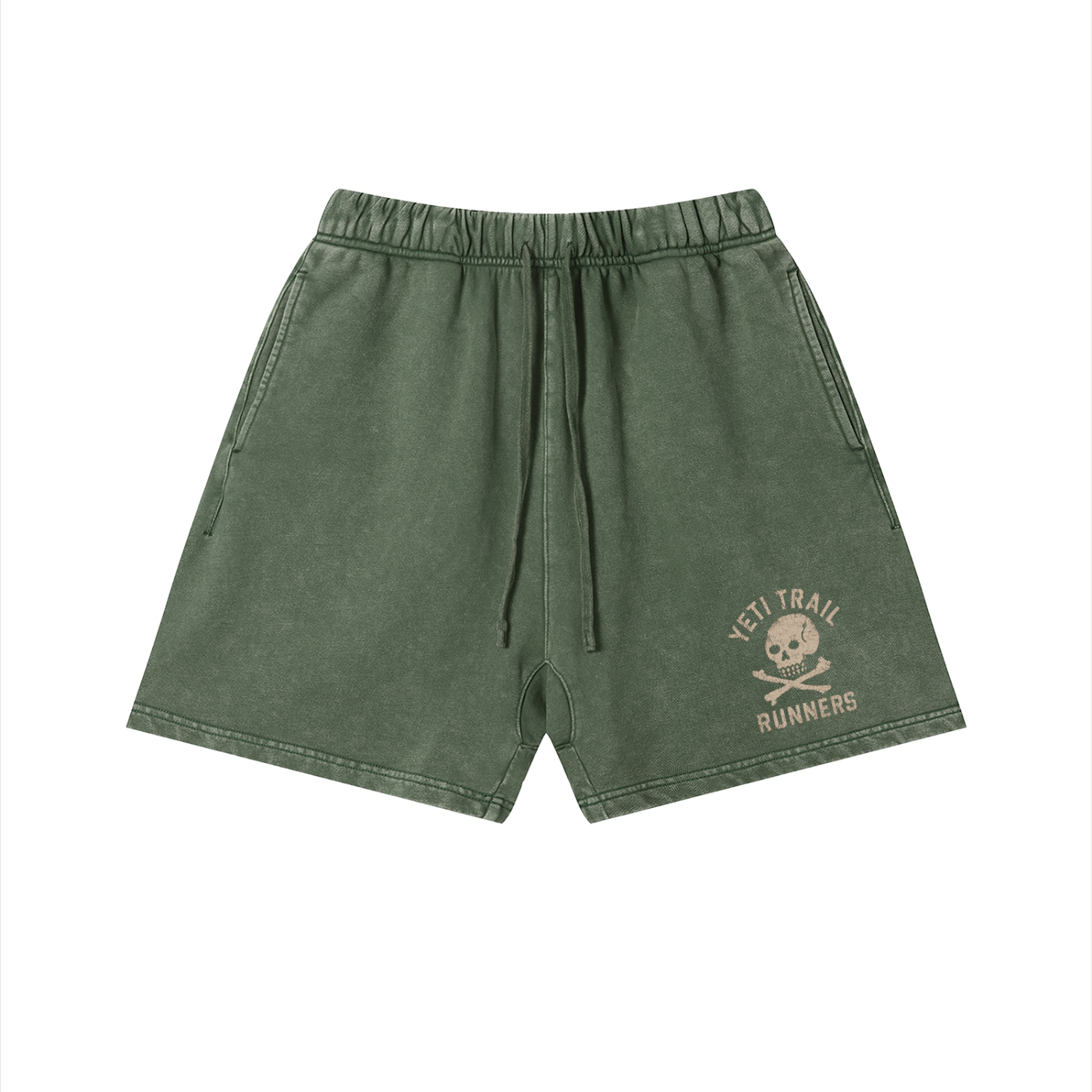 Unisex Vintage Wash Cotton Shorts